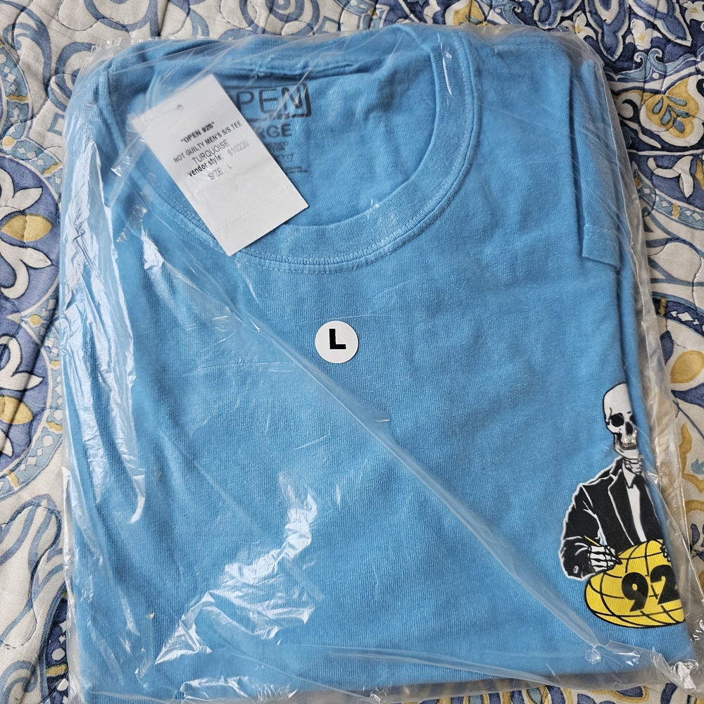 5 Pack Bundle Of Large New Open925 T-Shirts